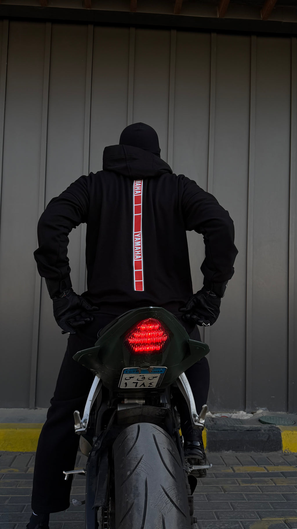 Yamaha Masked Hoodie