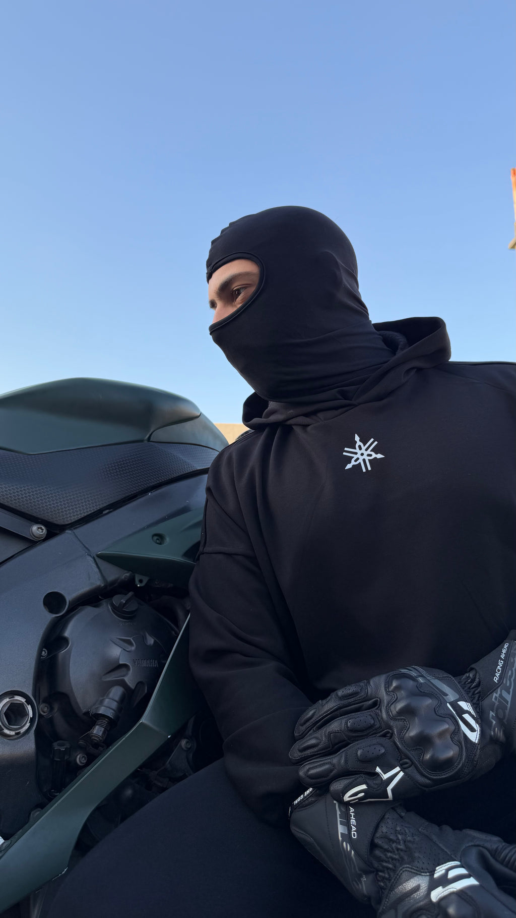 Yamaha Masked Hoodie