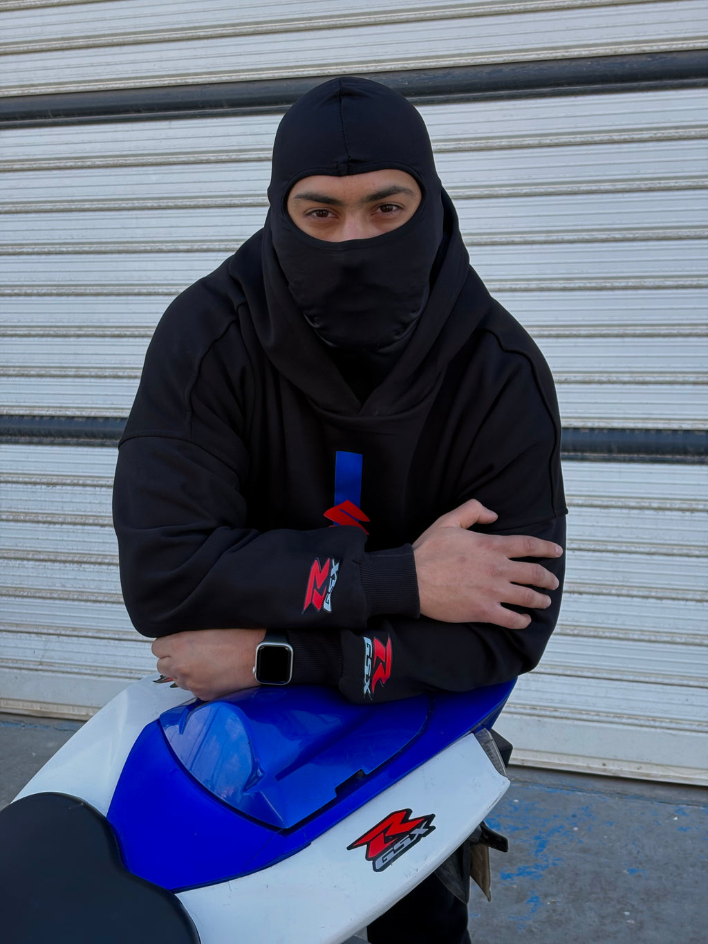 Suzuki Masked Hoodie